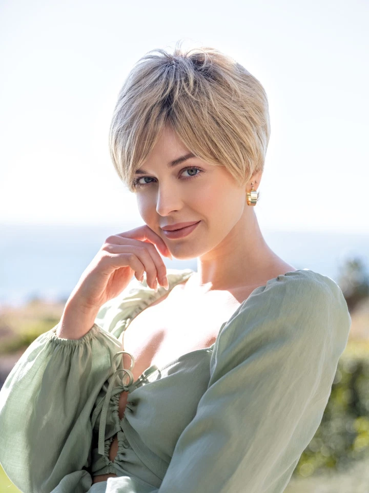 Bay Amore Wig Mochaccino-R | Synthetic Bob Lace Front Mono Top Lightweight - Image 4 of 4