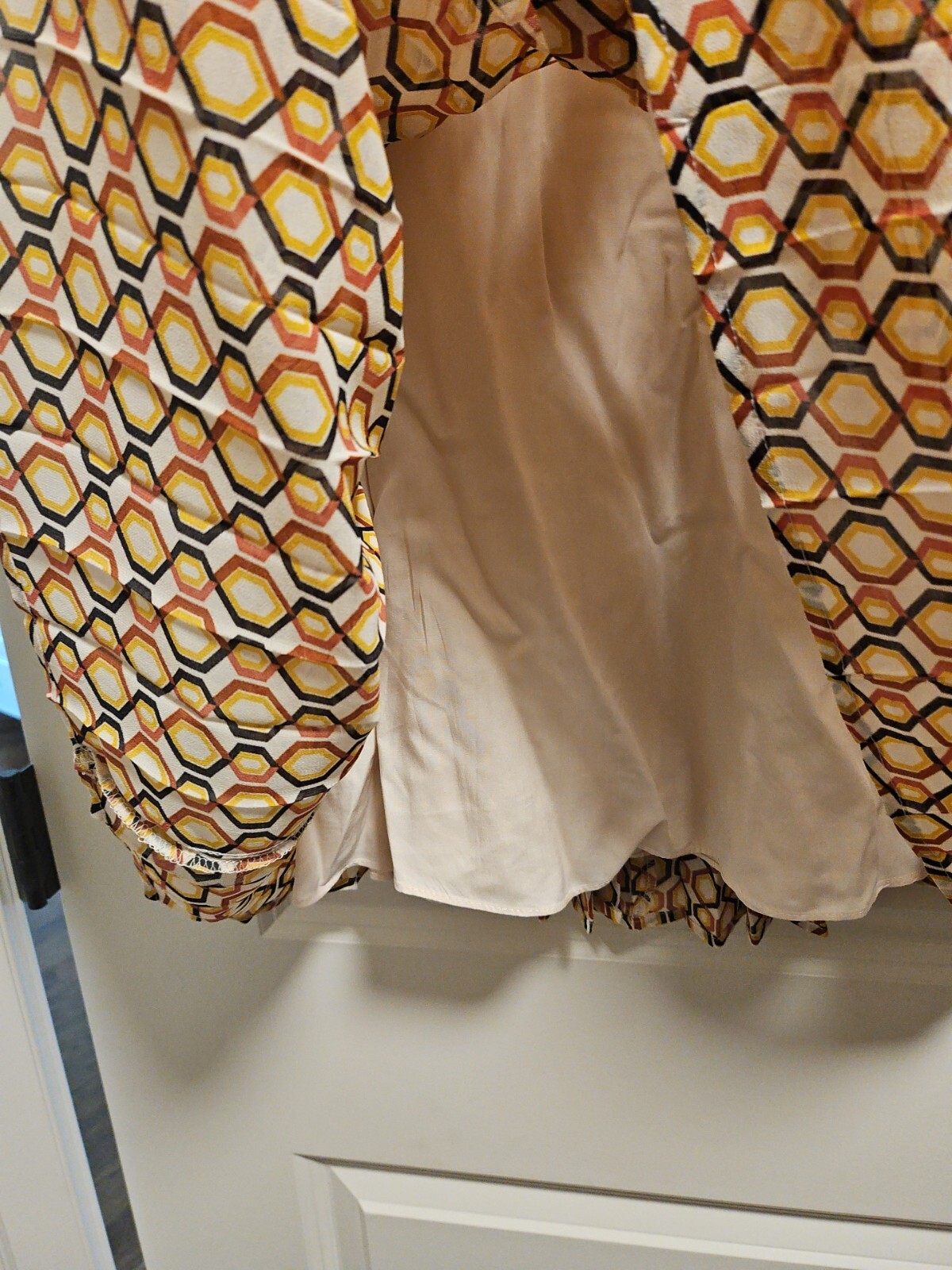 dr2 by daniel rainn Rust/ BlackGeometric Chiffon … - image 5