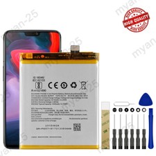 New BLP657 Battery Replacement For OnePlus 6 1 6 A6000 A6003 3210 mAh Tools