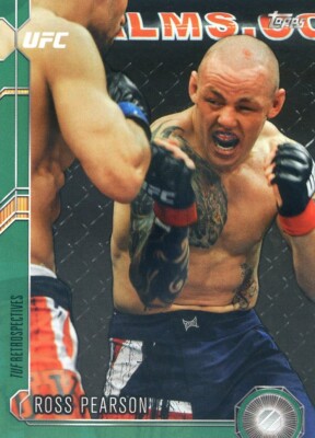 2015 Topps UFC Chronicles ROSS PEARSON #84 GREEN Parallel /288
