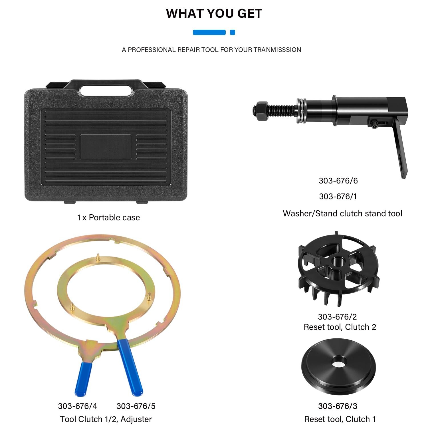 Dual Clutch Transmission Reinstall Reset Tool Set Suitable for Ford Focus DCT...