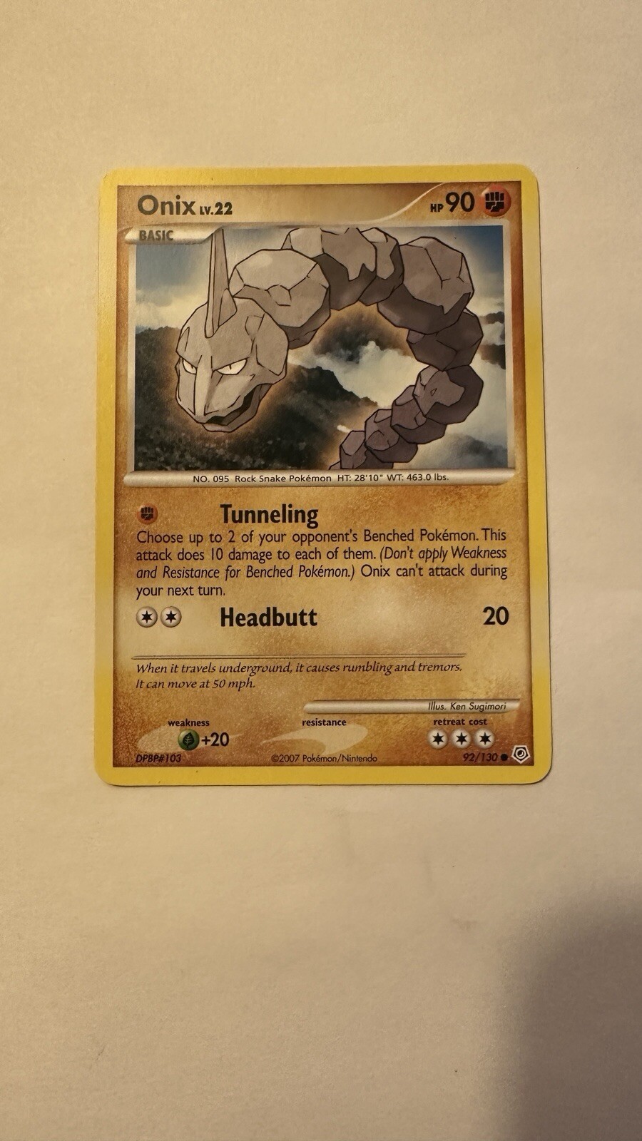 Onix 92/130 Diamond and Pearl Regular