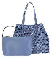 Guess Vikky Large Tote Shopper Utensilientasche Tasche Wisteria Blaugrau Neu