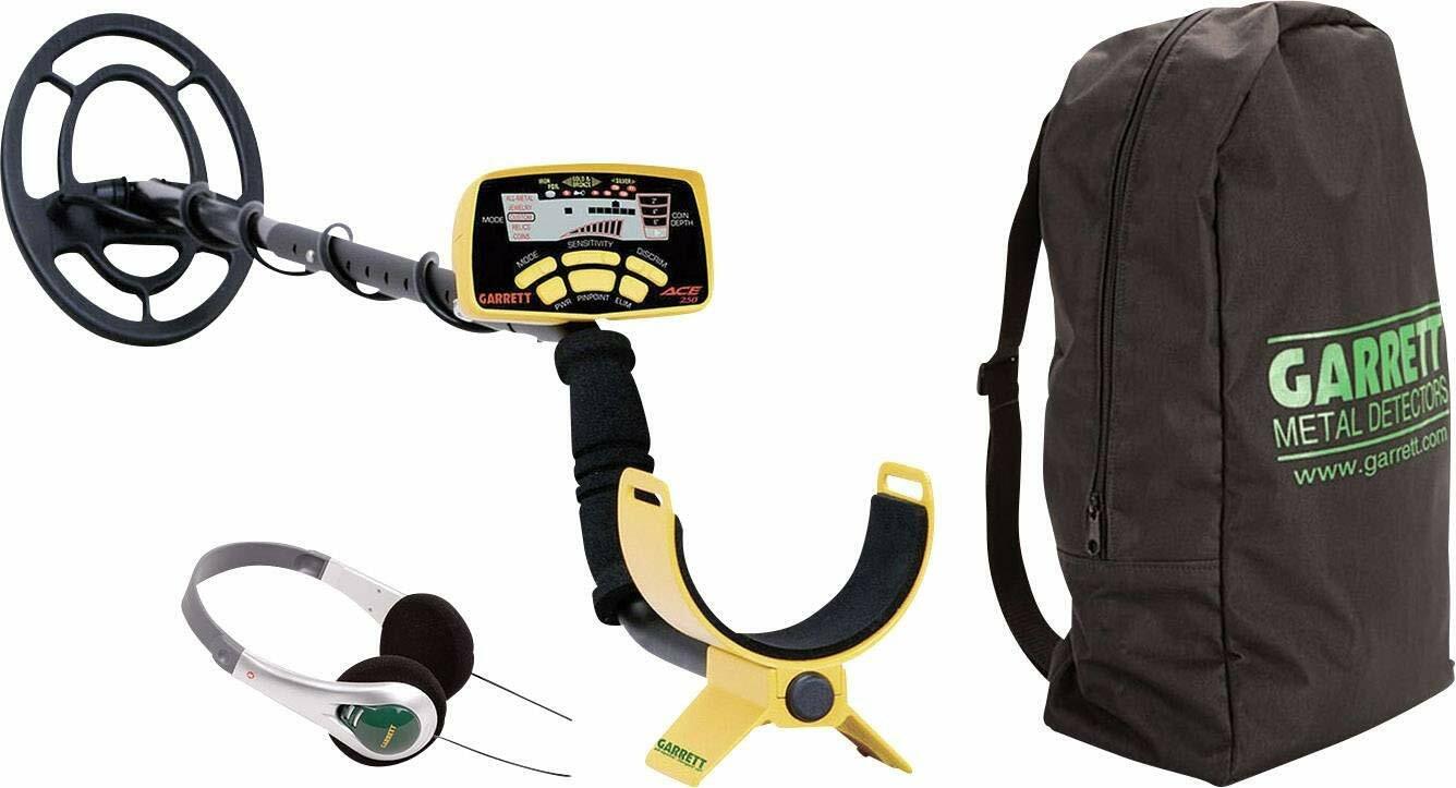 Détecteur de métaux Garrett Euro ACE performant, pack complet avec disque DD et casque