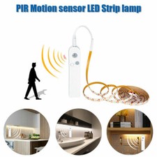 LED Wireless PIR motion sensor cabinet closet Warm light USB rechargeable