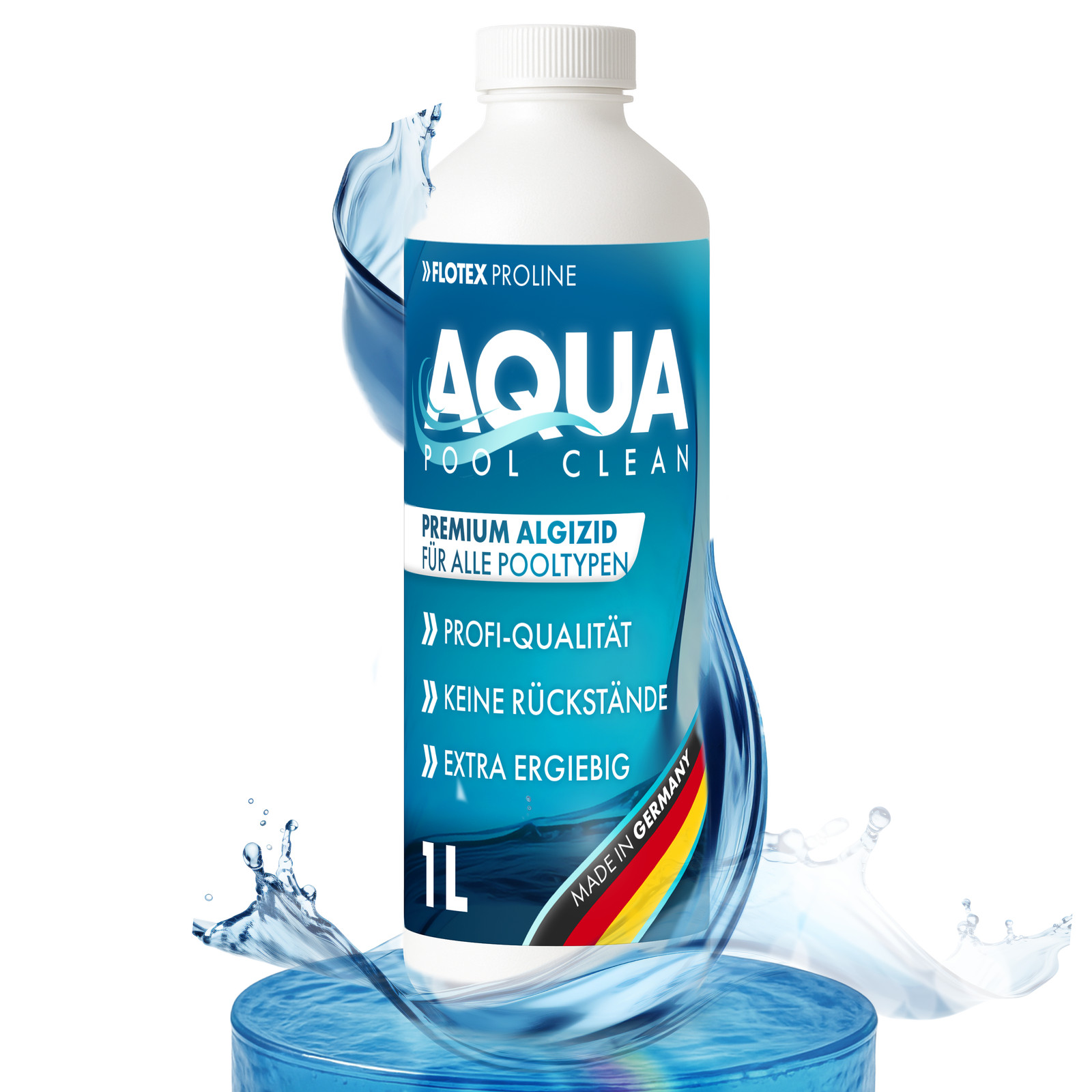Aqua Pool Clean 2x1L Algicida líquido altamente efectivo para destructor de algas de piscina