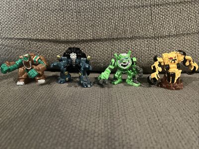 Transformers Robot Heroes RHINOX, BLACKOUT, SKIDS & RAMPAGE