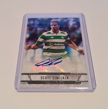 2016/17 Topps Showcase UEFA Champions League Soccer Auto Scott Sinclair 