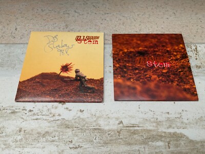 DJ Shadow Stem Long Stem 4 Track Card Sleeve CD Signed Autographed 1998  UNKLE