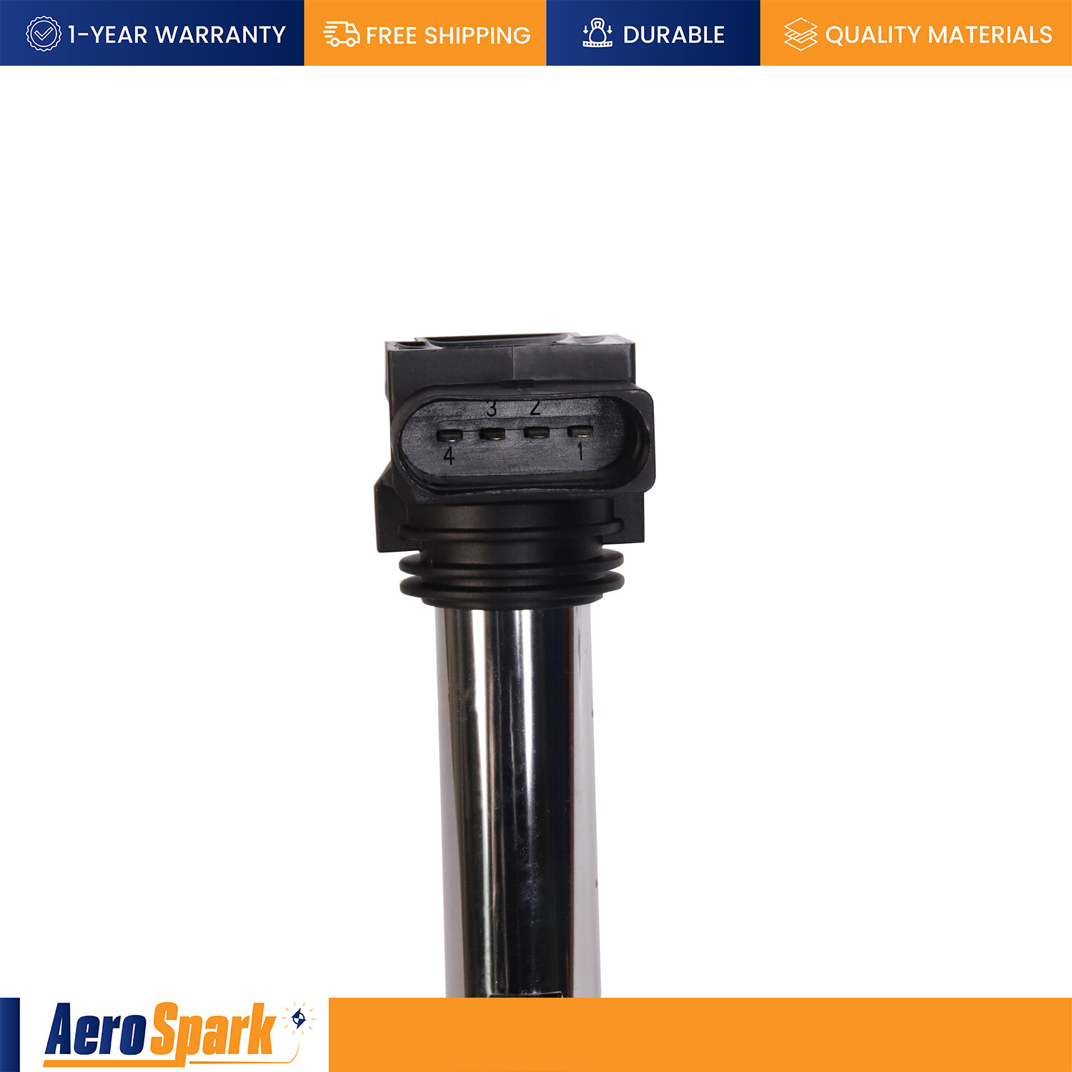 12 Ignition Coil & 12 Autolite Spark Plug for 2003-2012 Bentley Continental 6.0L