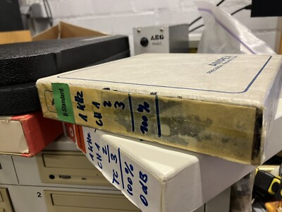 BCN Ampex B format ,test tape audio ch1/2/3  TC 1khz 0db