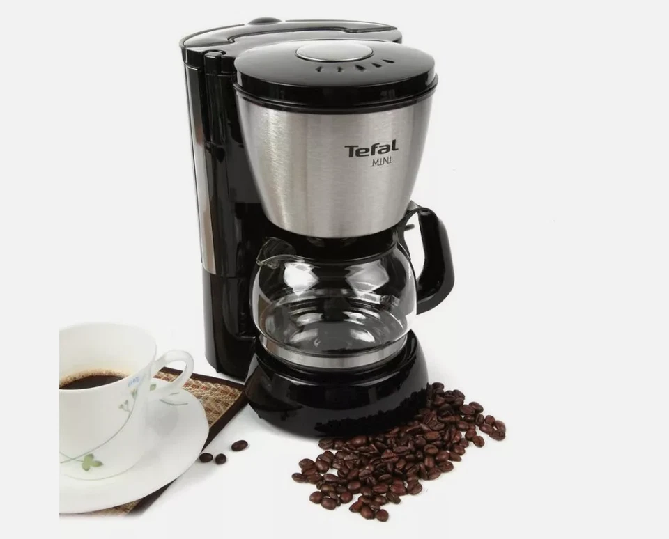 TEFAL CM-1108 Mini Cafetera Staninless 0.6L Foto 4 de 4