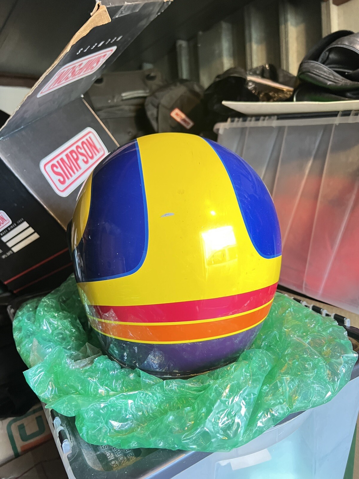 Funny Car Racing NHRA Signed Guy Kelly Simpson Helmet eBay