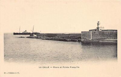 Algerien - LA CALLE El Kala - Leuchtturm und Spitze der Halbinsel - Ed. J.C. 10
