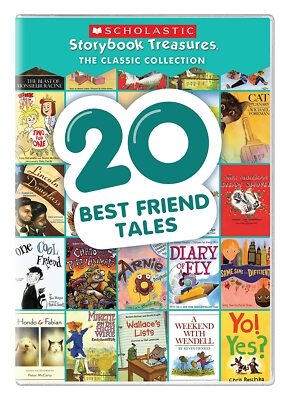 20 Best Friend Tales (DVD, 2017) New, Scholastic Storybook