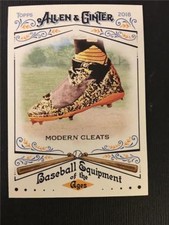 2018 Topps Allen & Ginter Baseball Equipment of the Ages #16 Modern Cleats