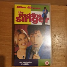 The wedding singer VHS Adam Sandler Drew Barrymore