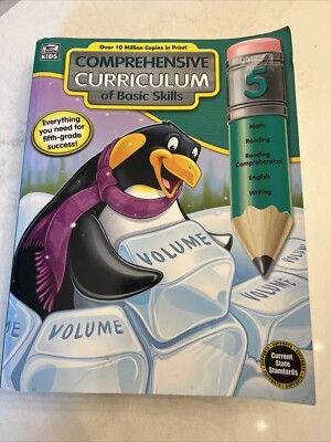 Comprehensive Curriculum of Basic Skills 5th Grade Workbooks Carson Dellosa B9