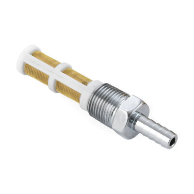 Kustom Tech Benzinleitungsfitting 3/8''NPT,  Chrom, f. Harley-Davidson