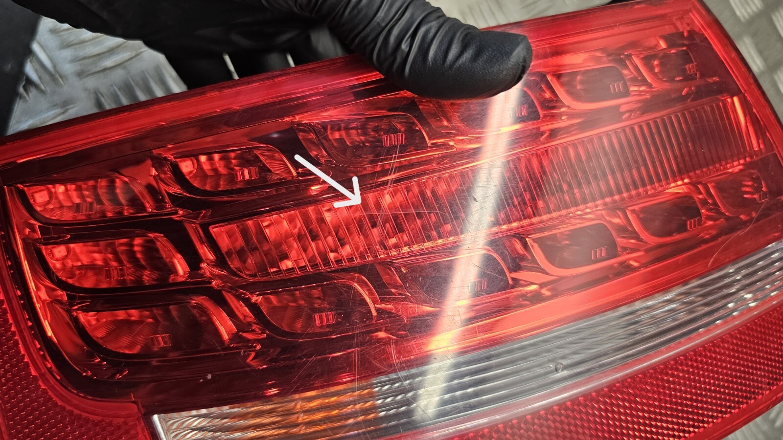 AUDI A5 8T COUPE S LINE 2010 2 DOOR PASSENGER SIDE REAR LIGHT TAIL