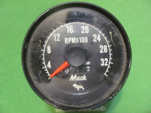 Genuine MACK 17MT389P1 Tachometer Gauge Not Tested.