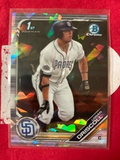 2019 Bowman Draft Sapphire Logan Driscoll #BDC-183 1st Bowman RC Padres