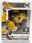 Funko Pop! One Piece Sniper King #1514 Chalice Exclusive CCI with Protector