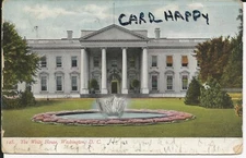 1907 UDB WASHINGTON DC RPO WASH&CHARLESTON KLOMAN CHAPEL HILL NC NORTH CAROLINA