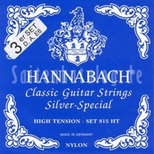 Hannabach Corde per chitarra classica Serie 815 High Tension Silver Special, set - Foto 1 di 1
