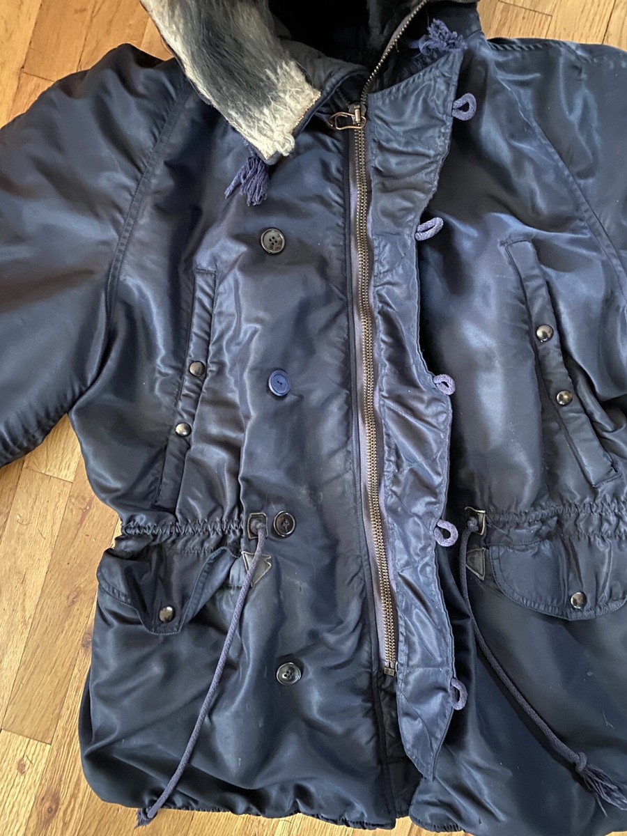 rrLi　　　50年代 US AIR FORCE N-3A Vintage 1950s USAF N-3A CH Masland & Sons Snorkel Parka
