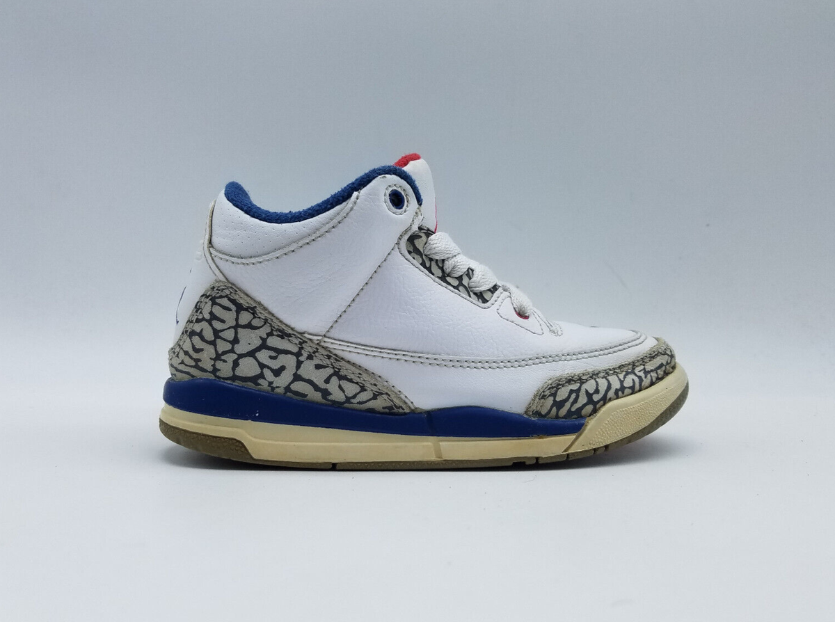 air jordan 3 true blue size 12