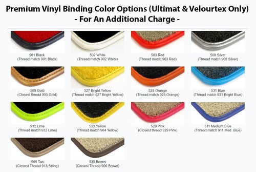 Lloyd Mats Velourtex Grey Front Floor Mats For Corvette 1966-1967 - Picture 5 of 6