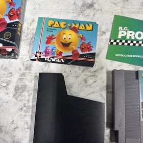 Pac Man TENGEN Grey (Nintendo NES) in Box Heavy Wear
