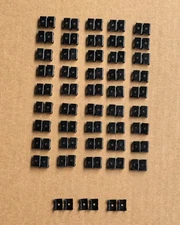 T-Jet & Vibrator HO Slot Car Track Clips for Aurora T-Jet Track 96pcs