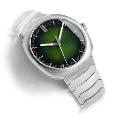 H. Moser & Cie  Streamliner Centre Seconds Matrix Green 6201-1200 Full Set NEW