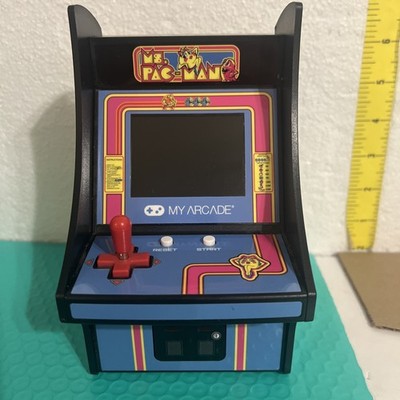 MS. PAC MAN My Arcade 7  Tabletop/Handheld Video Game Console WORKS Micro Player