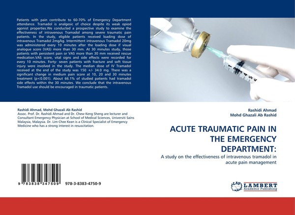 Acute Traumatic Pain In The Emergency Department: Rashidi Ahmad-image