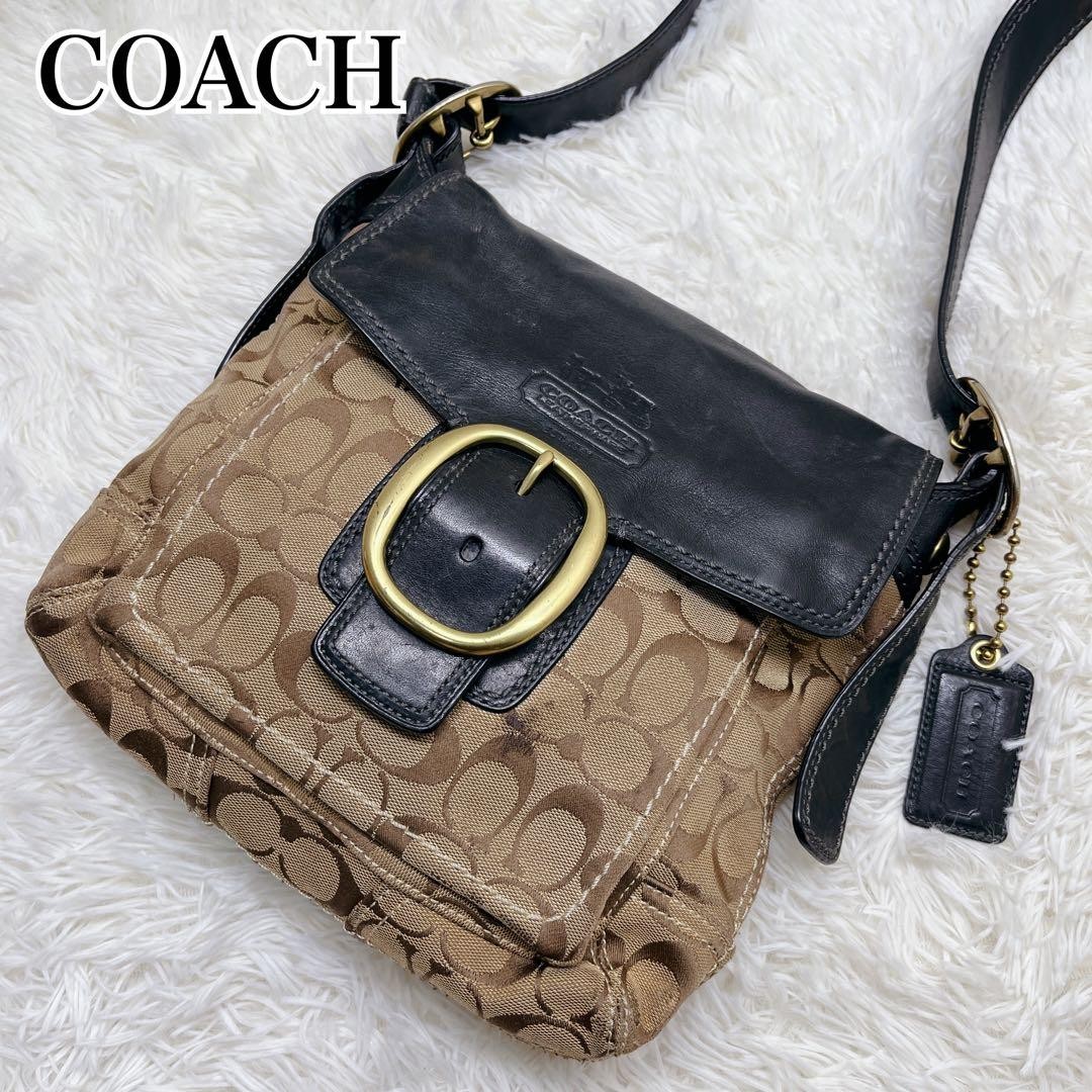 COACH Soho One Shoulder Shoulder Bag Signature y2k - Gem