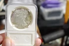 2020  1 OUNCE FINE SILVER ONE DOLLAR COIN IN CASE