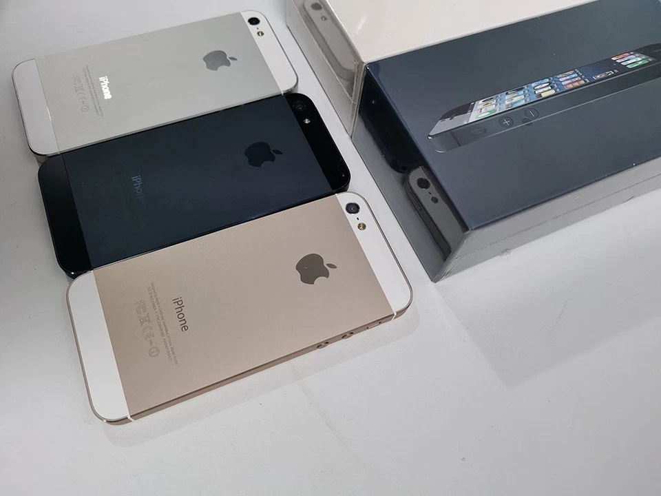 Apple iPhone 5 - Desbloqueado 16GB / 32GB - iOS 10 - Dorado/Negro/Plateado Con Caja Foto 4 de 4