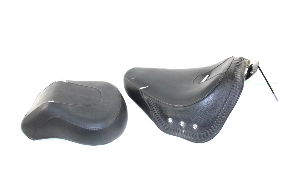 Harley-Softail Fatboy 2008 08 juego de asientos de dos piezas OEM Foto 4 de 4