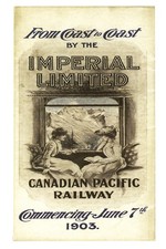 🌟 Canadian Pacific Railway Poster - 1903 Vintage Design - 24x36” - Rare