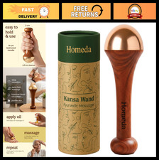 Ayurveda Kansa Wand Foot Massager - Indian Skincare Tool for Relaxation Detox