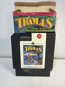 Trolls On Treasure Island NES (Nintendo Entertainment System, 1994) With Box