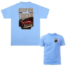 Keep On Truckin' Hot Rod Garage Classic Car T-shirt