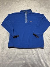 Patagonia Boys Youth Size L 12 Micro D 1/4 Snap T Pullover 65370