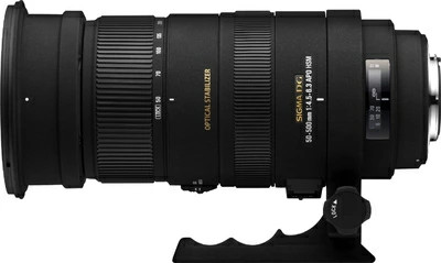 Used SIGMA Super Telephoto Zoom Lens APO 50 500mm F4.5 6.3 DG OS HSM Sigma Full