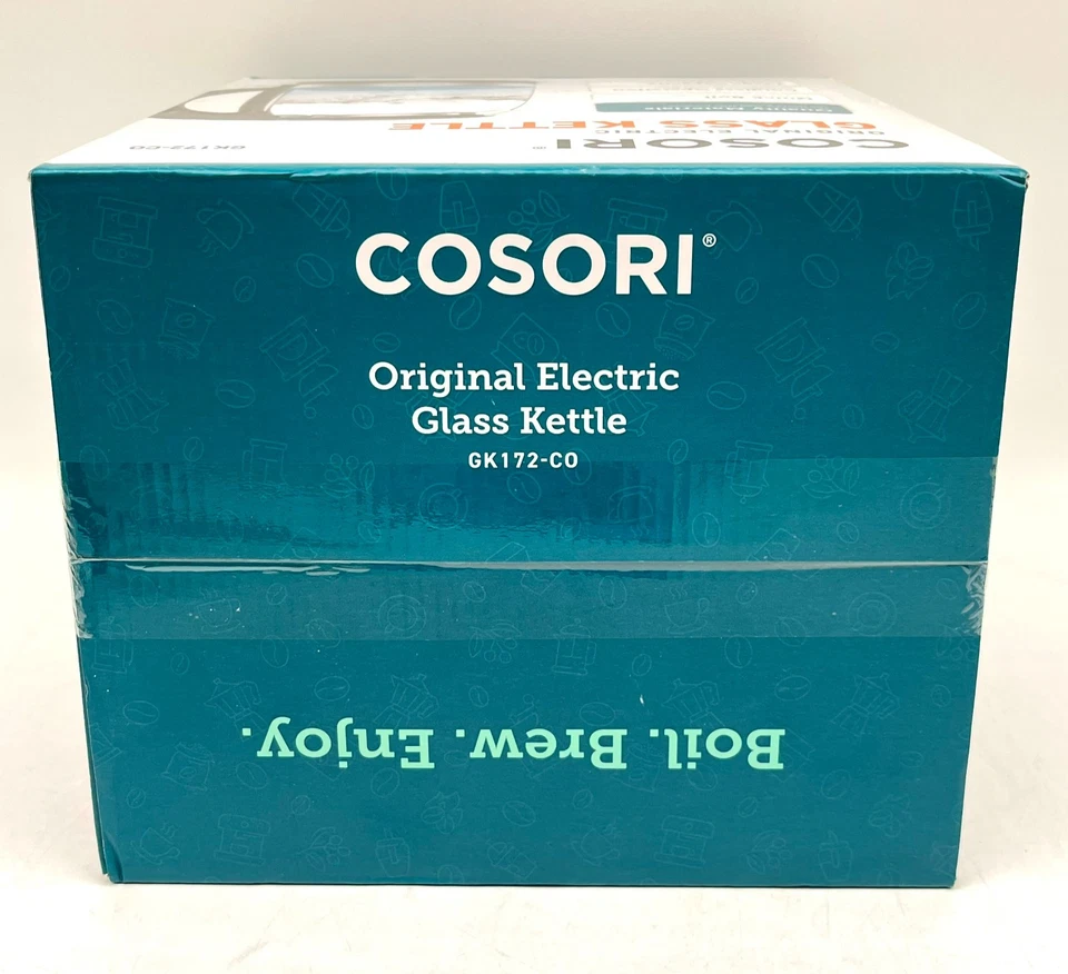 NUEVO Hervidor eléctrico de vidrio original Cosori 1500 vatios 1,7 litros modelo GK172-C0 Foto 4 de 4