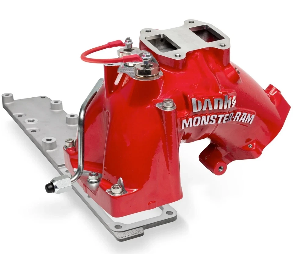 Dodge Ram Cummins 2013-2018 de admisión y calefacción de rejilla Banks Monster-Ram Foto 3 de 4