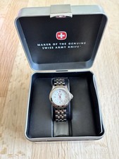 Reloj Wenger Swiss Militar Cuarzo Mujer - Nuevo En Caja